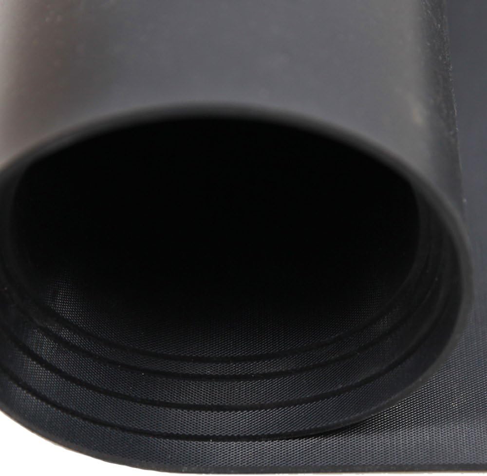 RevTime Super Large Exercise Mat 6 x 6 Feet (72"x72") Heavy Duty Cardio Mat For Home Workouts Gym Black : Sports & Outdoors