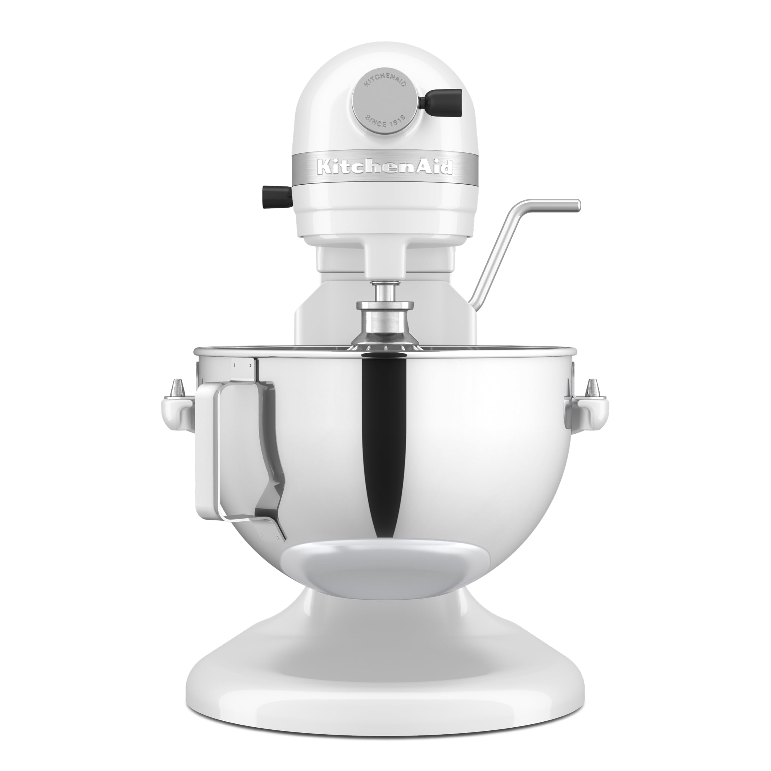 KitchenAid HEAVY DUTY KÜCHENMASCHINE MIT SCHÜSSELHEBER 5,2 L - WEISS 5KSM55SXXEWH 3