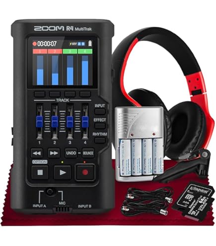 Amazon.com: Zoom R4 MultiTrak 32-Bit Float Recorder with Stereo