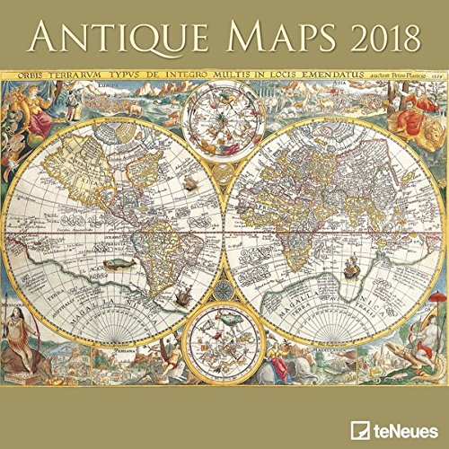 Antique Maps 2018 Broschürenkalender by (Calendar)