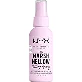 NYX PROFESSIONAL MAKEUP Marshmellow Makeup Setting Spray, Matte Setting Spray Mist for 16HR Make Up Wear - Long-Lasting, Vegan Formula