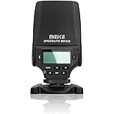 MEIKE MK-320N Mini TTL Speedlite Automatic Flash for Nikon MI Hot Shoe DSLR and Mirrorless Cameras J1 J2 D550 D810 D800 D3300 D7000 etc