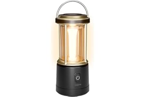 Lepro 1100LM LED Camping Lantern Battery Powered, IPX4 Waterproof Camping Light, 5 Modes Camping Lamp, Portable Tent Light & 
