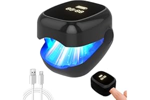 LAORICI Nail Fungus Laser Treatment Led Light Device-For Nail Fungal Infections, Helping To Restore Health And Significantly Improve Symptoms Such As Deformation And Painful Walking (Black)