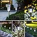 SUNNEST Solar Lights Outdoor, Solar Pathway Lights for Garden Yard and Driveway (Cool White)