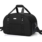 CURMIO Bartender Kit Travel Carrying Bag with Padded Compartment for Wine and Cocktail Shaker, Shoulder Tote Bag for Bar Tool