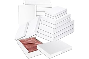 Crenstone White Gift Boxes for Presents Set - 20 Pack Shirt Boxes with Lids Bulk Set for Wrapping Presents for Christmas, Holidays, Birthdays, More | Gift Boxes Assorted Sizes