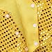 Freebily Kids Boys Glittery Sequined Vest Jacket for Jazz Hip-hop Dance Party Show Waistcoat Stage Performance Costume Gold 7-8