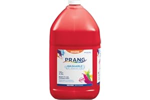 Prang 10601 Prang Washable Paint, Gallon Size, Red, 1-Unit