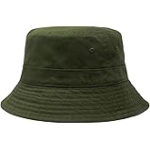 Hot Summer Bucket Hat - Trendy Cotton Sun Hat for Beach, Golf, Fishing - Fun Outdoor Vacation Boonie for Men and Women