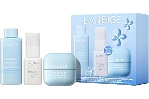 LANEIGE Water Bank Blue Hyaluronic Cream Moisturizer: Hydrating Korean Face Cream with Squalane & Ceramide for Skin Barrier S