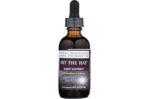 Urban Moonshine Hit the Hay - Fast Acting Sleep Support* with California Poppy & Kava - Supports Relaxation* - Intended for Short-Term Use - Gluten Free Herbal Supplement - 2 Fl Oz