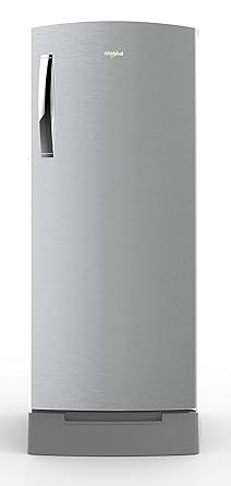Whirlpool 215 L 4 Star Inverter Direct-Cool Single Door Refrigerator (230 IMPRO ROY 4S INV ALPHA STEEL, Alpha Steel)