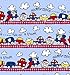 SheetWorld Fitted Pack N Play (Graco Square Playard) Sheet - Fun Train Tracks - Made in USA