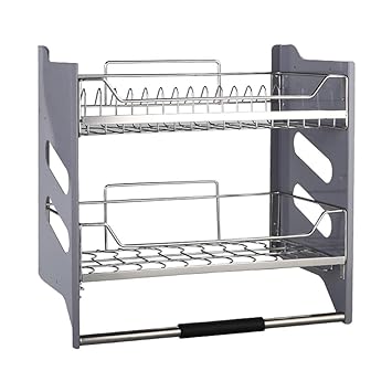 Amazon Com Dish Rack Cabinet Lift Basket Basket 304 Stainless