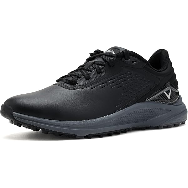Amazon.com | Callaway Men's Del Mar Golf Shoes, Black, 8, 2E | Golf