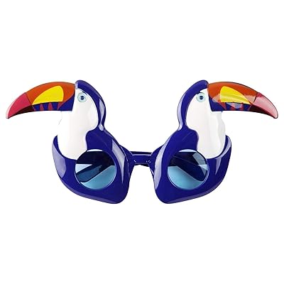 Sunnylife UV 380 Sunnies - Sunglasses w/Fun Summer Designs - Toucan Blue
