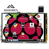 Makibes 3.5 inch Touch Screen 320*480 Resolution TFT LCD Display SPI Interface for Raspberry-pi zero 2 3 Model B/B+ 2B