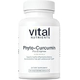 Vital Nutrients Phyto-Curcumin Plus Enzymes - Curcumin Supplements with Phytosome Extract - Support for Muscle, Bone, Liver, and Heart Health* - Gluten, Dairy, Soy Free - 60 Capsules