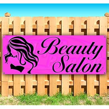 Amazon.com : HAIR SALON BANNER SIGN styling beauty cuts signs : Prints