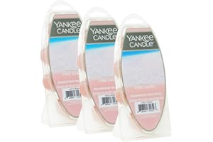 Yankee Candle Pink Sands Wax Melts 18 in Total (3 Packs of 6) Light Pink for Candle Making and Home Fragrance