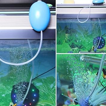 Amazon Love Life 水槽ポンプ かゆみポンプ サイレント酸素ポンプ 屋外釣りポンプ ブルー Love Life ヘルスケア 通販
