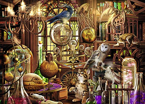 Ravensburger Puzzle 19834 - Merlins Labor - 1000 Teile Puzzle für Erwachsene und Kinder ab 14 Jahren – Bild 4
