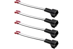 Fiegromech Car Speaker Wiring Harness Adapter Compatible with Ford Escape Expedition Explorer F150 F250 F350 Ranger,Lincoln Navigator,Mercury,Mazda Door Front Rear Speaker Wire Harnesses Kit 4PCS
