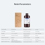 ANYCUBIC Bio Resin 1000g Grey Less Irritating Minimal Odor Tough Compatible LCD view 9