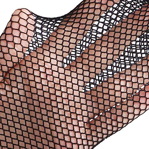 Buitifo Womens Fishnet Tights Sexy Pantyhose Thigh-High Stockings Black (Black 101) - Thumbnail 5