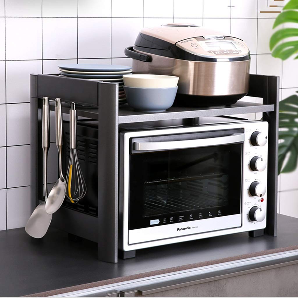 IUYWL Estante De Microondas De Cocina De 2 Capas, Estante De ...
