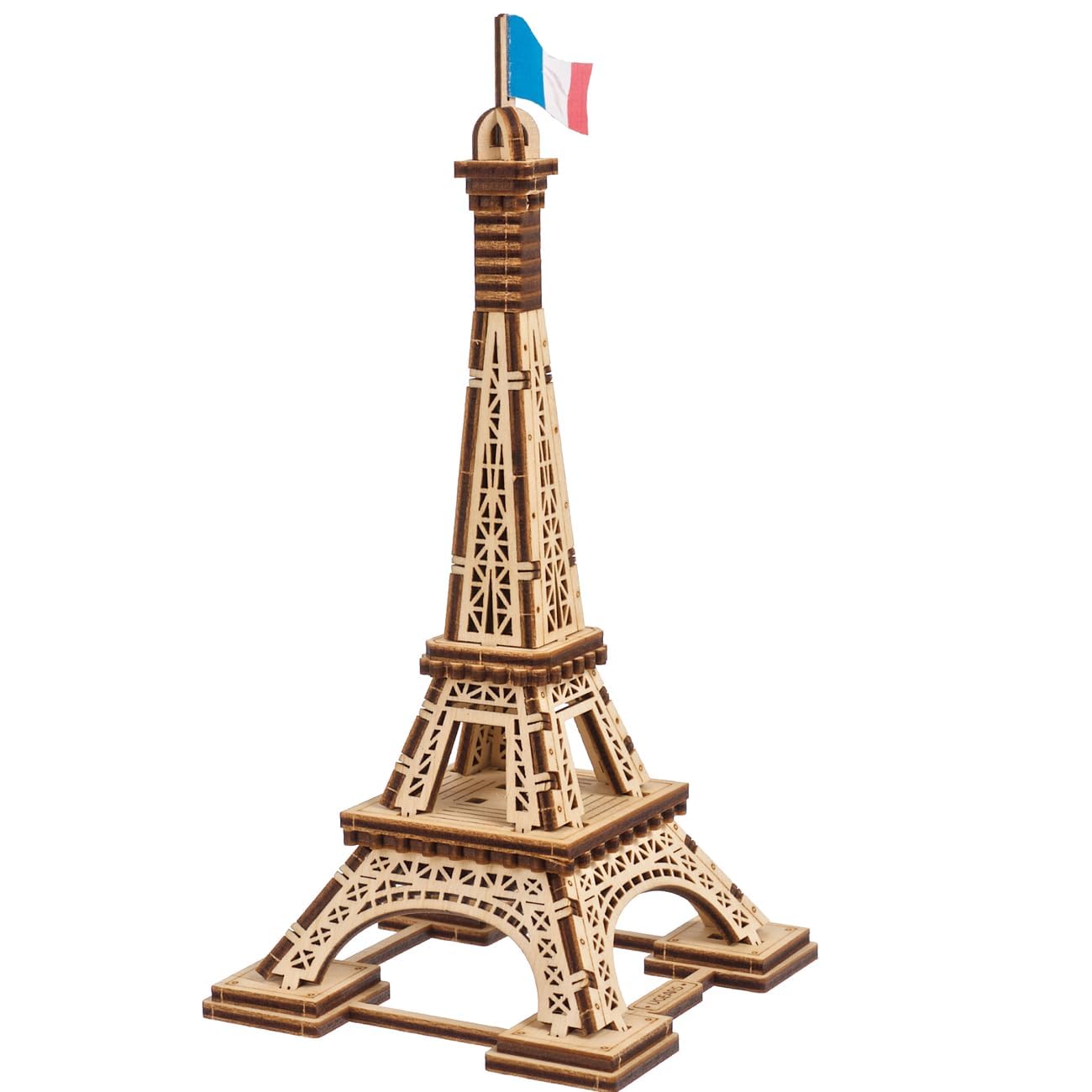 UGEARS Paris Tower 3d Puzzles for Adults - Model Building Kits Wood Puzzle Hobbies for Men - Rompecabezas 3d Para Adultos - Wooden Model Kit to Build