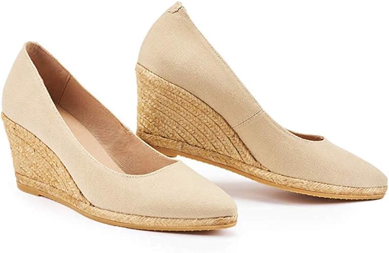 platform espadrilles slip on