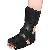Plantar Night Splint Foot Support Brace Adjustable Foot Stabilizer Unisex Fits for Right or Left Foot ankle brace