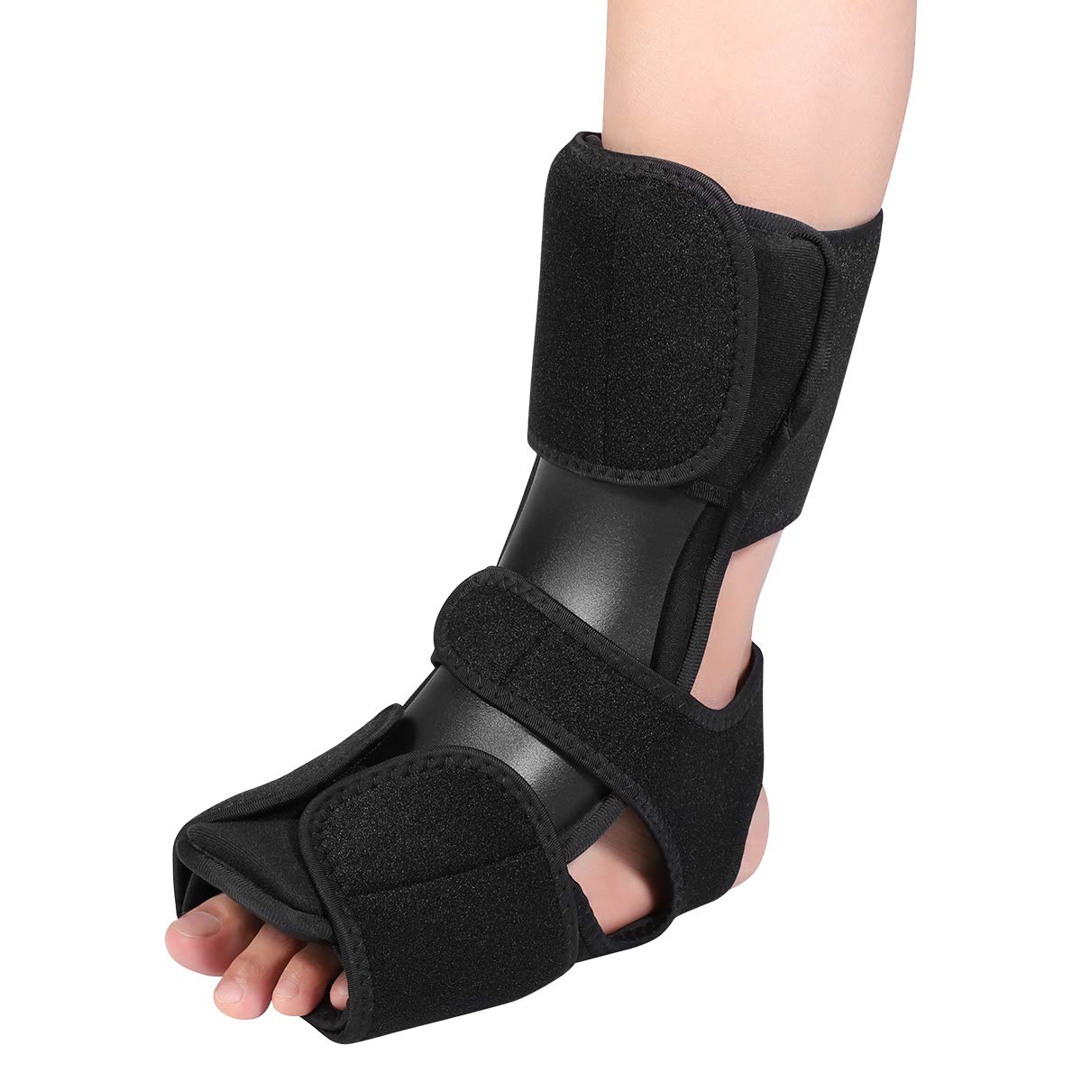 Photo 1 of Plantar Night Splint Foot Support Brace Adjustable Foot Stabilizer Unisex Fits for Right or Left Foot ankle brace