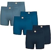 Lee Mens Boxer Briefs - Soft Cooling Mens Underwear, Moisture Wicking Breathable, Mutipack