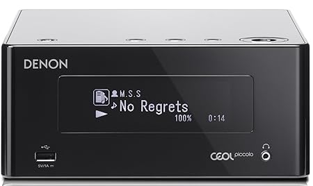 Denon DRA-N4 Netzwerk CEOL Piccolo Stereo Receiver (2x 40 Watt, Internetradio, DLNA, AirPlay, Bluetooth, Spotify Connect, App