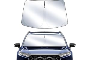 T TGBROS Windshield Sun Shade for Honda CRV 2023-2025 2026 4‑Layer Front Window Shade Cover Protector Custom Fit for CR-V Accessories UV/Heat Blocker, Foldable Visor (Fits LX/EX/EX-L/Sport)