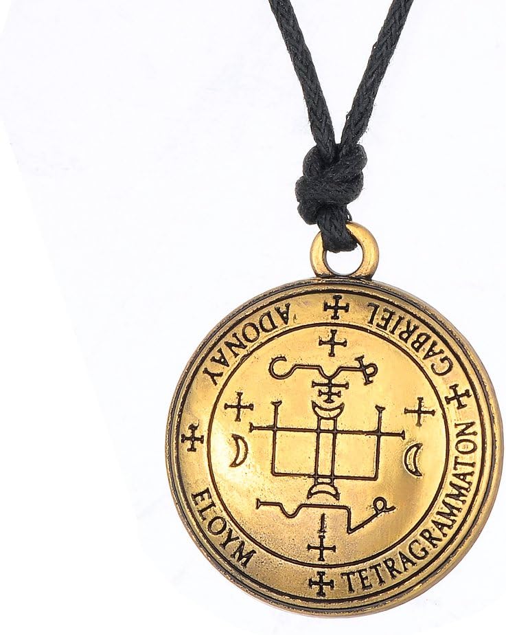 Wicca The Sigil of The Archangel Gabriel Talisman Amulet Pendant Necklace