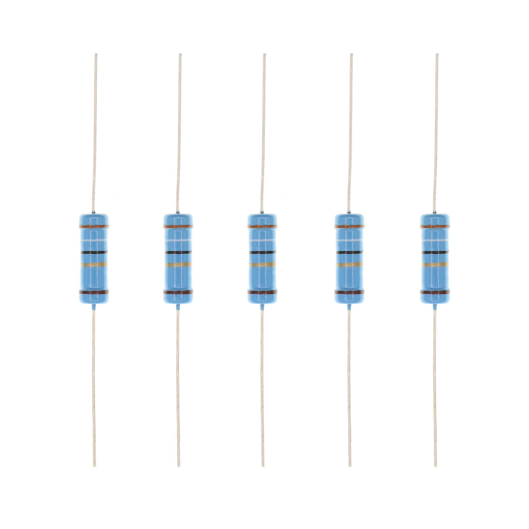 HUABAN 20PCS 3W 3 Watts 39R 39 Ohm 1% Metal Film Resistor
