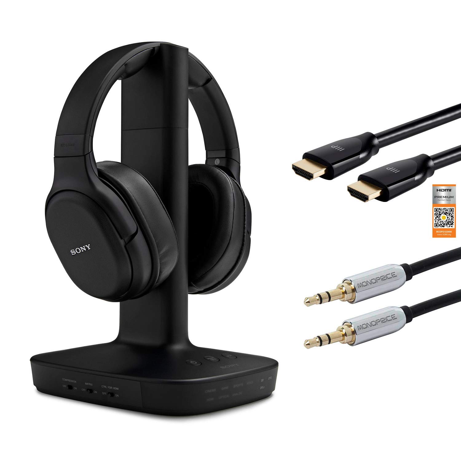 Best Sony Tv Headsets Wireless Rechargeable Stand