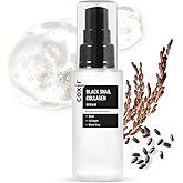 coxir Black Snail Collagen Serum – Concentrated Snail Mucin Essence for Skin Resilience, Hydration & Smooth Texture | Lightweight Korean Facial Serum for Daily Moisture Care(1.69 fl.oz)