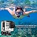 4K Wifi Sports Action Camera,Underwater Camcorder Qipexeii Double Screen Sony Sensor 16MP 100 Feet Waterproof 170° Wide Angle With 2.4G Remote Control,2 Pcs 750mAh Rechargeable Batteries (Silver)
