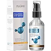 100% Pure Hyaluronic Acid Serum for Face Neck Body with Vitamin C Vitamin E for Skincare Hydrate, Moisturizer, Plump Skin, Reduce Wrinkles, Anti Aging Serum, 2 Oz