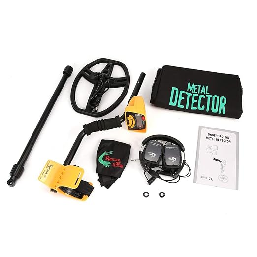 73JohnPol MD6350 Detector de Metales subterráneo Profesional ...