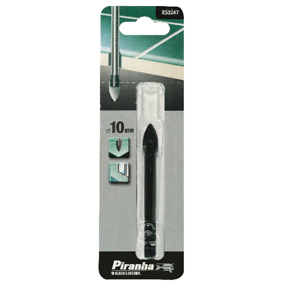 Piranha Tile and Glass Drill Bit, 10 mm