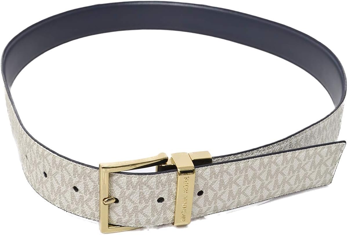 michael kors belt womens navy