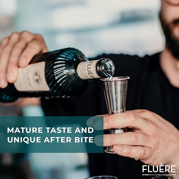 FLUÈRE FLORAL BOTANICAL BLEND | GIN ALTERNATIVE | PREMIUM NON-ALCOHOLIC DISTILLED SPIRIT | ALCOHOL-FREE SPIRIT ALTERNATIVE FOR ZERO PROOF COCKTAILS