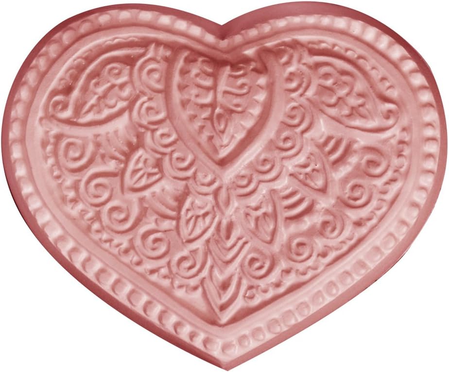Henna Heart Soap Mold - Milky Way. Melt & Pour, Cold Process