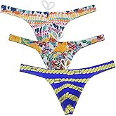 OROCOJUCO Sexy Men's Swim Thong Bikini Swimwear Board Surf Short Trunks Contour Pouch Tangas Swimsuit